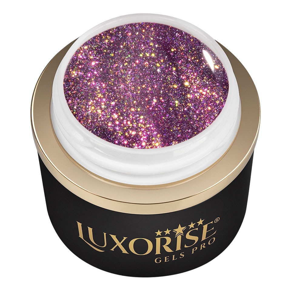 Gel UV Constructie Unghii RevoFlex LUXORISE 15ml, Glossy Glam