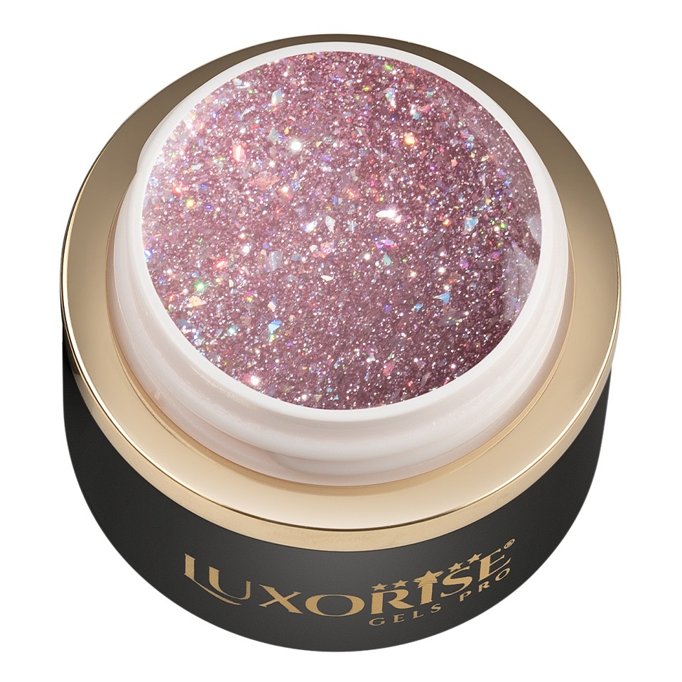 Gel UV Constructie Unghii RevoFlex LUXORISE 15ml, Wild Glitz - 1 | YEO