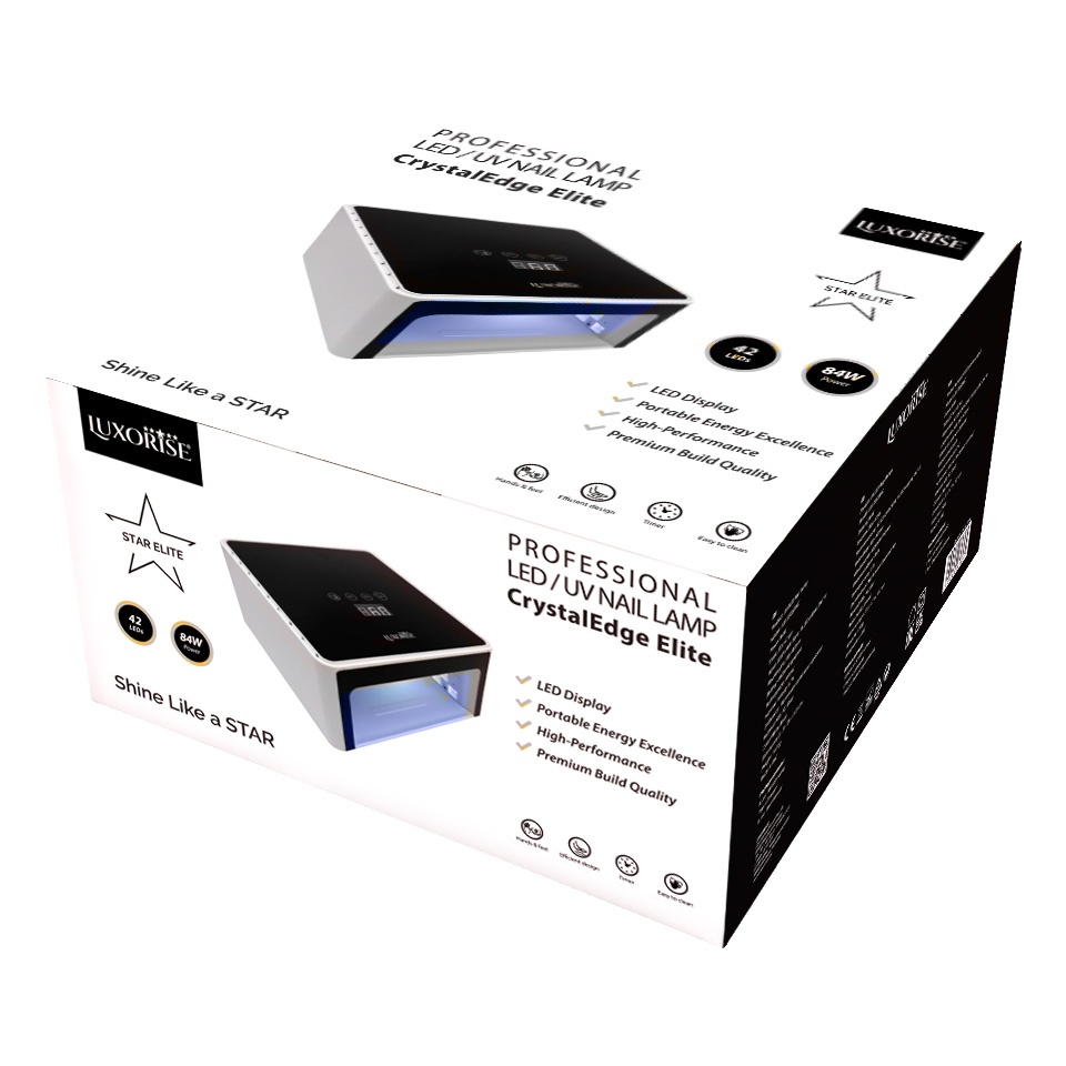Lampa Unghii UV / LED 84W CrystalEdge Elite cu Acumulator - LUXORISE - 2 | YEO