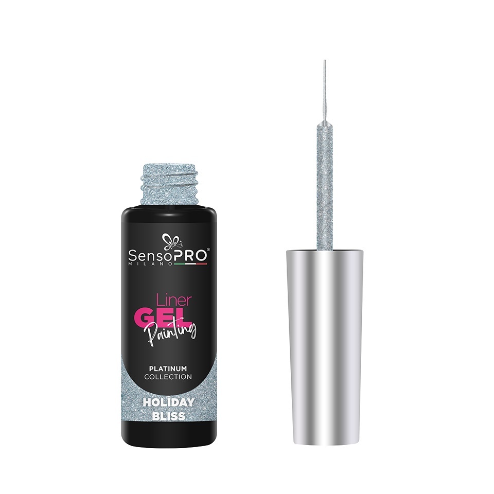 Liner Gel UV Pictura Unghii SensoPRO Milano Platinum - Holiday Bliss 8ml - 1 | YEO