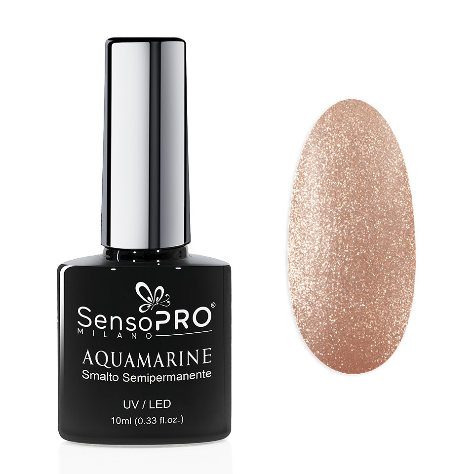 Oja Semipermanenta Aquamarine SensoPRO Milano, Aqua Pearls - 2 | YEO