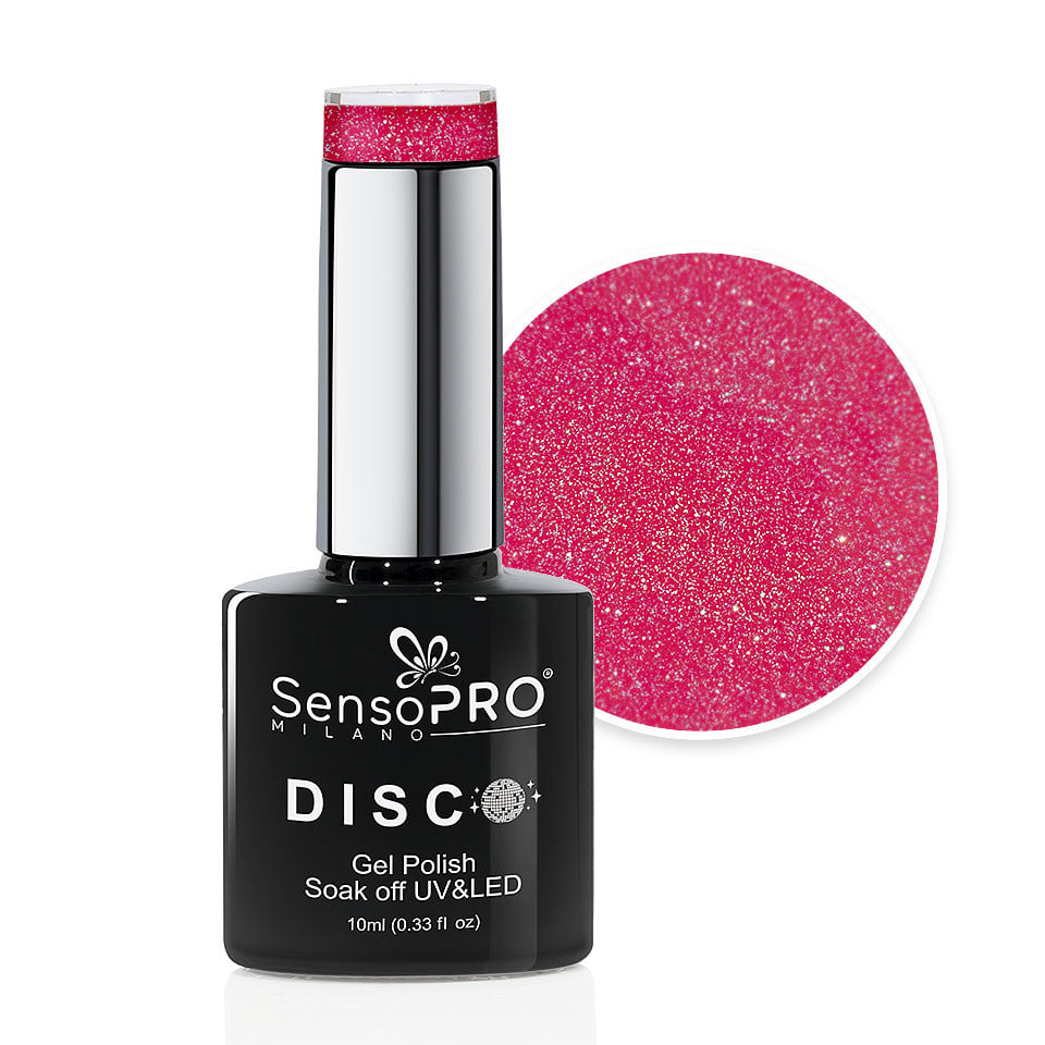 Oja Semipermanenta Disco SensoPRO Milano 10ml - Funky Fuchsia #30