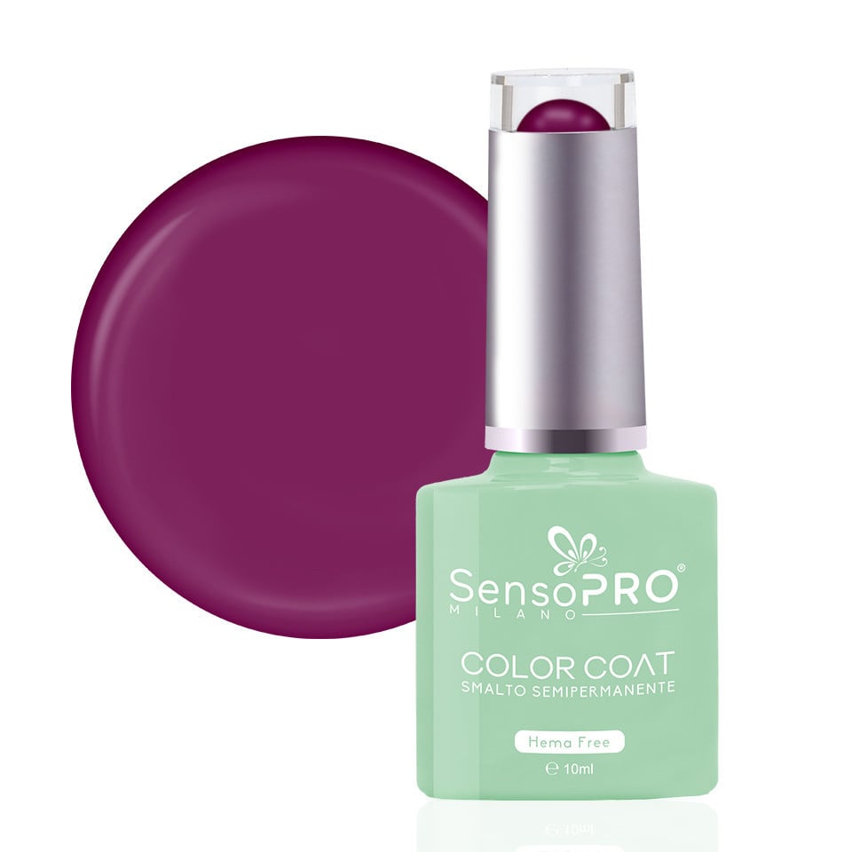 Oja Semipermanenta Hema Free SensoPRO Milano - #08 Mauve Berry, 10ml