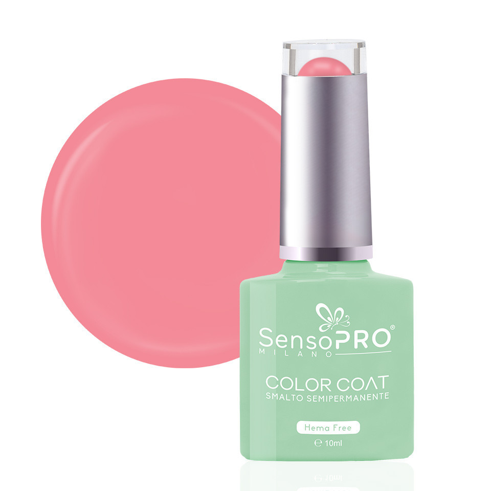 Oja Semipermanenta Hema Free SensoPRO Milano - #18 Coral Rose, 10ml