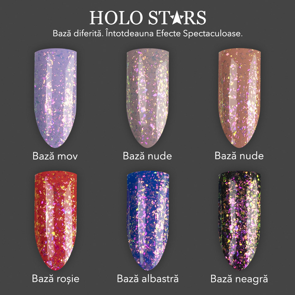 Oja Semipermanenta Holo Stars SensoPRO Milano 10ml, Celestial Wings #05 - 1 | YEO