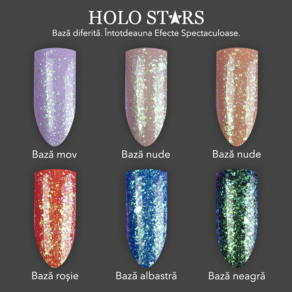 Oja Semipermanenta Holo Stars SensoPRO Milano 10ml, Timeless Glow #10 - 2 | YEO