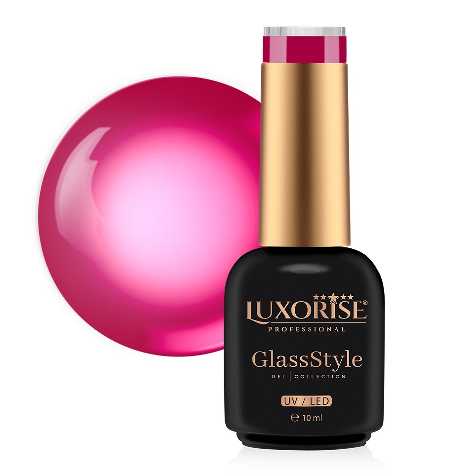 Oja Semipermanenta LUXORISE GlassStyle - Berry Whimsy 10ml