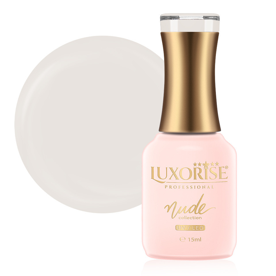 Oja Semipermanenta Nude Collection LUXORISE, Glory Nude 15ml