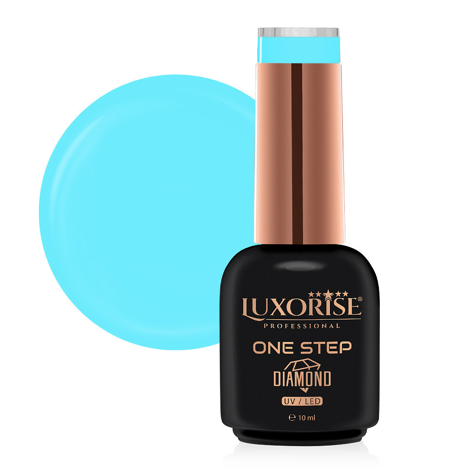 Oja Semipermanenta One Step Diamond Blue Fame 10ml, LUXORISE