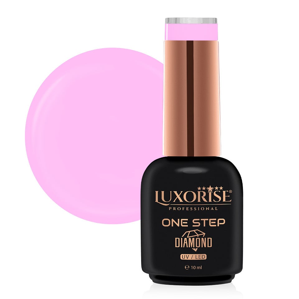 Oja Semipermanenta One Step Diamond Dazzle Pink 10ml, LUXORISE