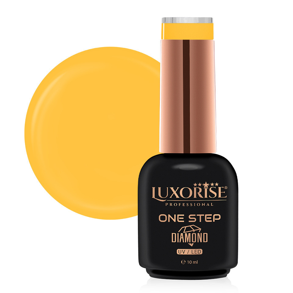 Oja Semipermanenta One Step Diamond Mango Flirt 10ml, LUXORISE