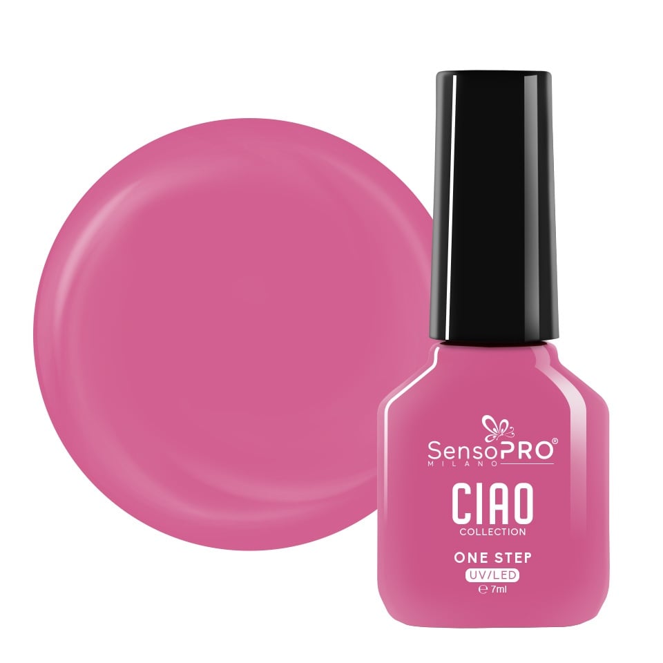 Oja Semipermanenta One Step SensoPRO Milano, CIAO Collection - Cherry Vision 7ml