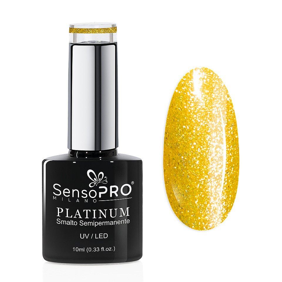 Oja Semipermanenta Platinum SensoPRO Milano 10ml, Gold River #02 - 1 | YEO