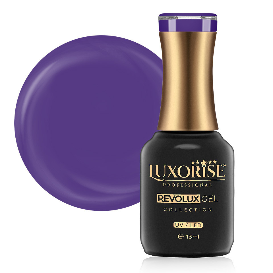 Oja Semipermanenta Revolux LUXORISE, Purple Mash 15ml