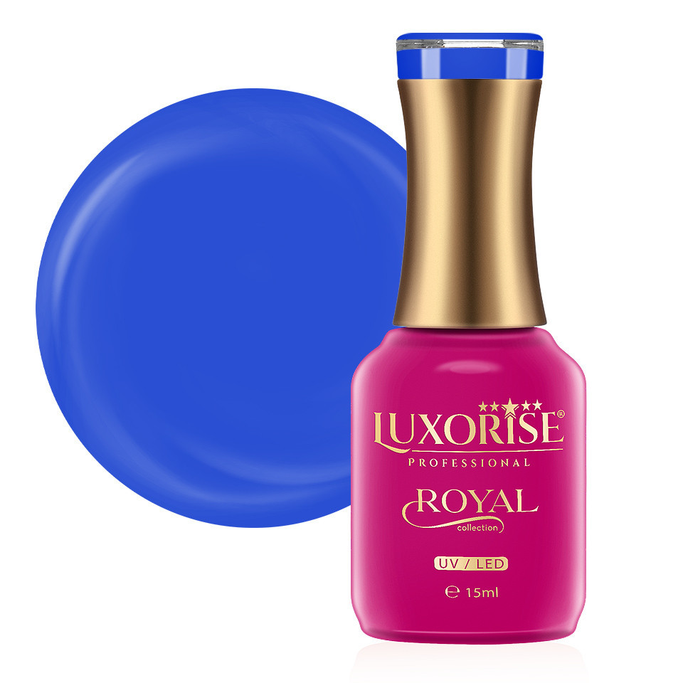 Oja Semipermanenta Royal Collection LUXORISE, Royal Blue 15ml