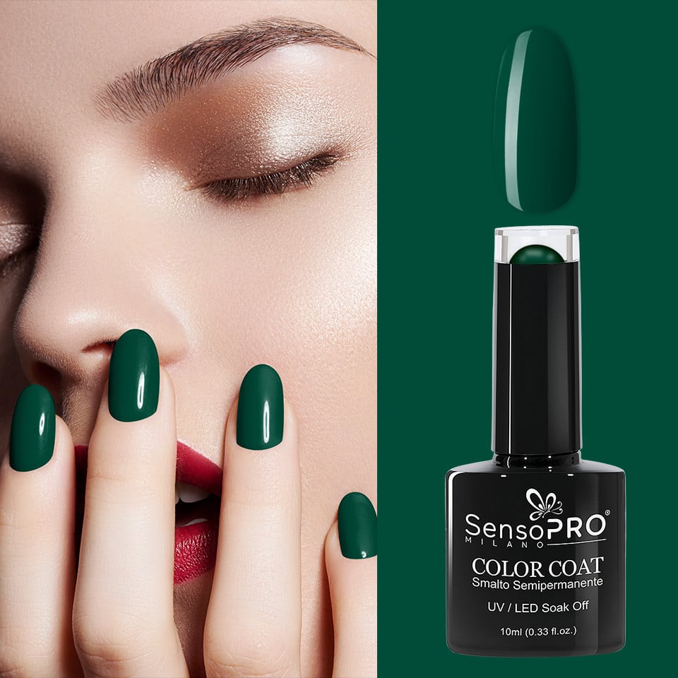 Oja Semipermanenta SensoPRO Milano 10ml - 112 Deep Green - 2 | YEO