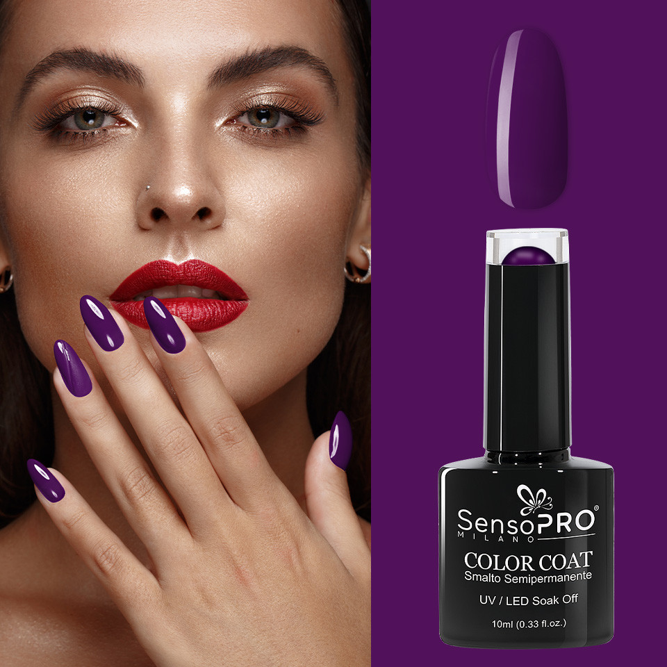 Oja Semipermanenta SensoPRO Milano 10ml - 151 Pastel Purple - 3 | YEO