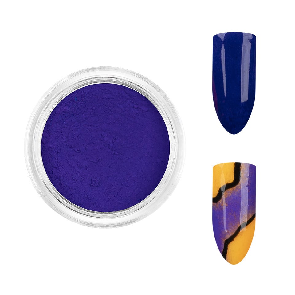 Pigment Unghii Neon LUXORISE, Violet - 4 | YEO