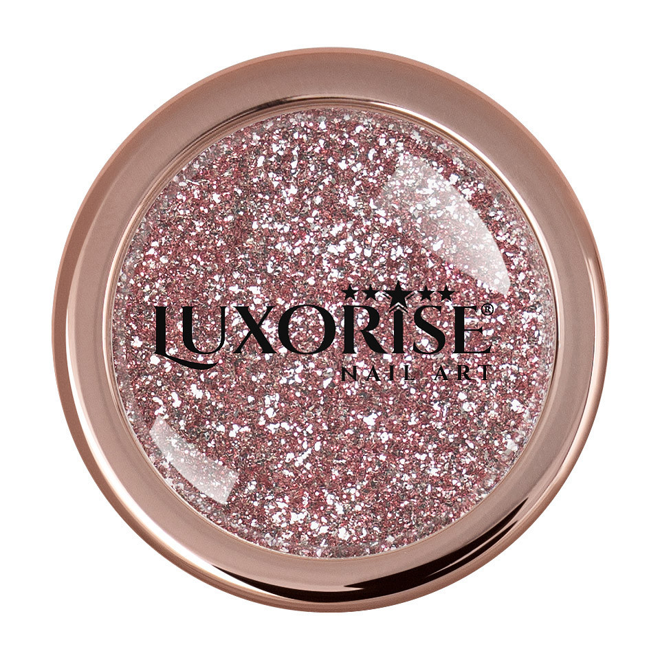 Pigment Unghii Platinum LUXORISE, Dazzling Prosecco - 2 | YEO