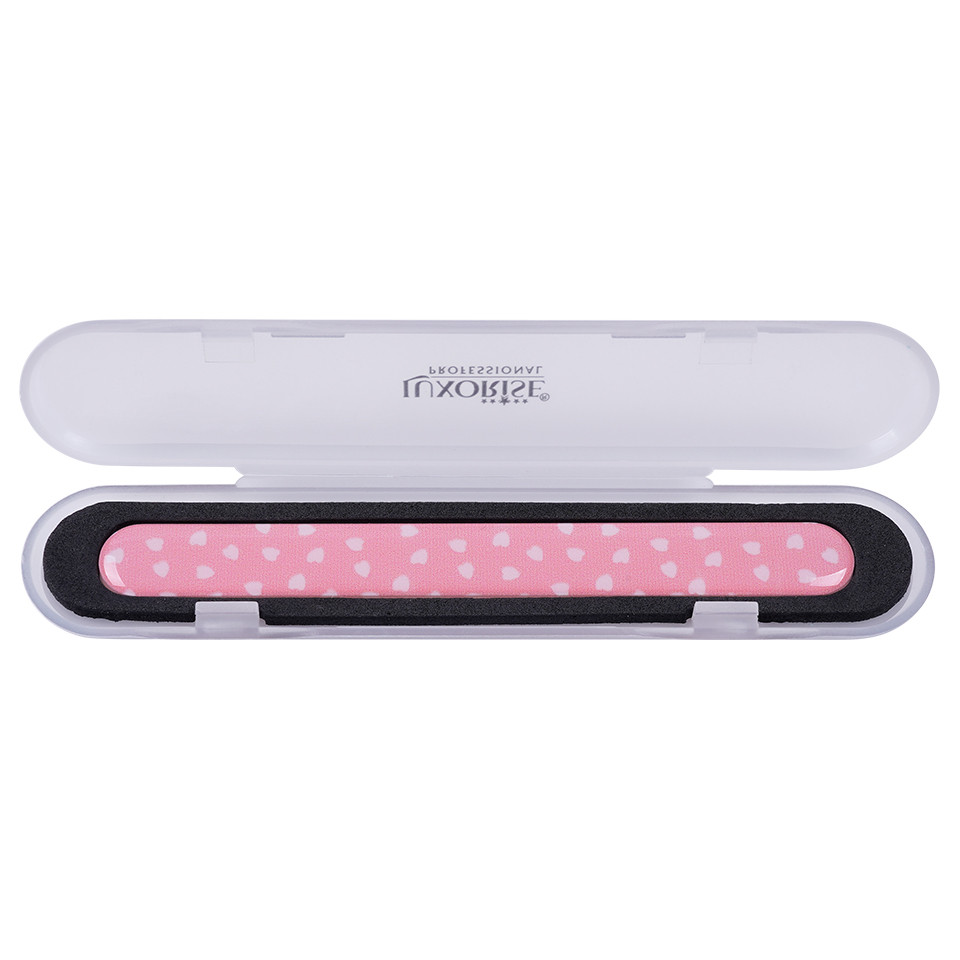 Pila de Sticla Nano Glass File LUXORISE in Etui, Pink Love