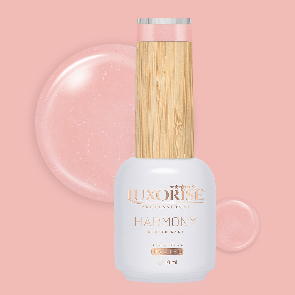 Rubber Base Hema Free LUXORISE Harmony - Peachy Bliss 10ml - 1 | YEO