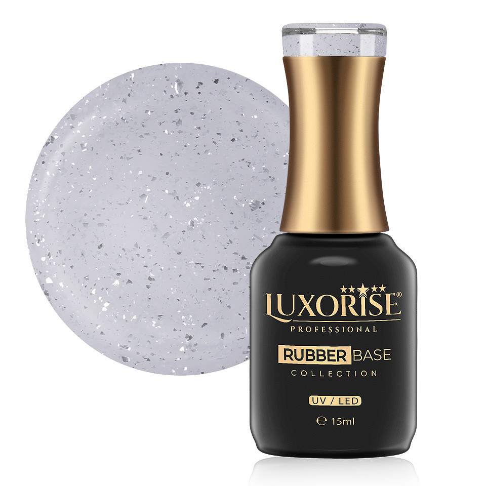 Rubber Base LUXORISE Glamour Collection - Ballad Silver 15ml