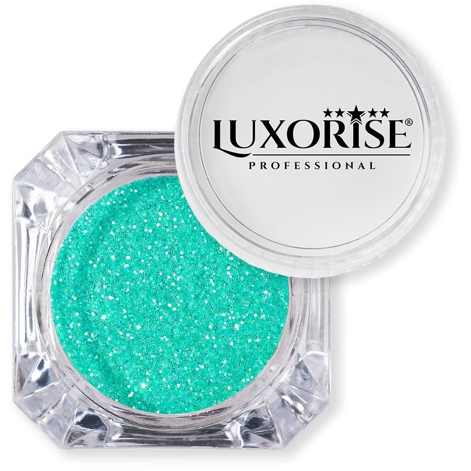 Sclipici Glitter Unghii Pulbere LUXORISE, Dream Green - 1 | YEO