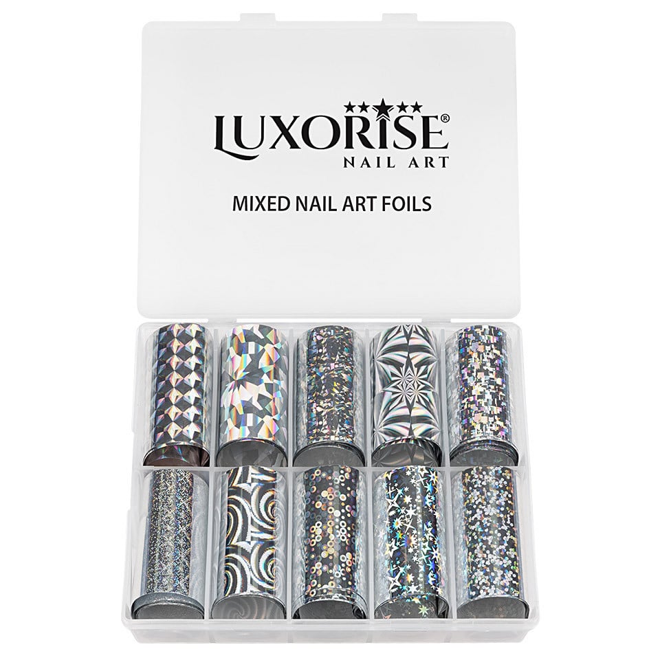 Set Folii Transfer LUXORISE Silver Opulence, 10 buc - 2 | YEO