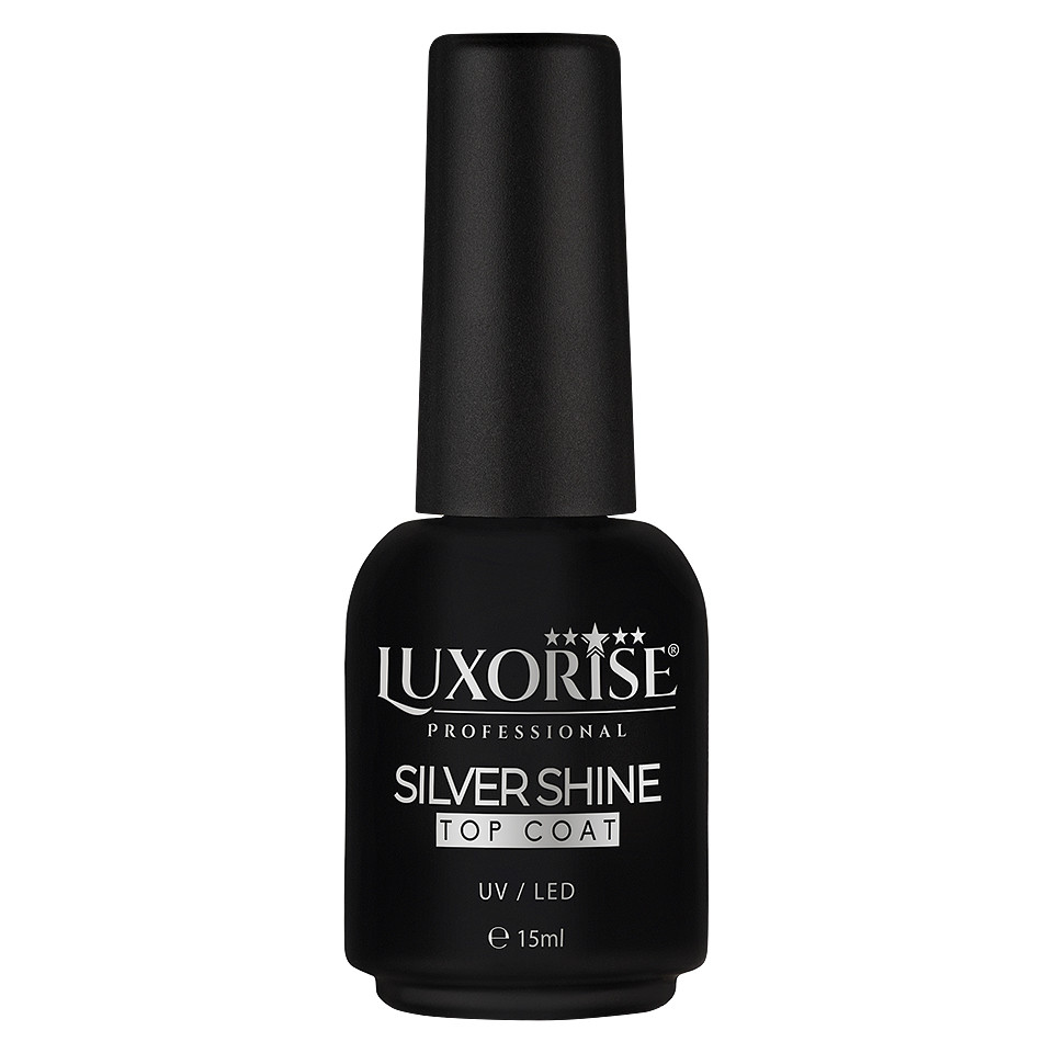 Silver Shine Top Coat LUXORISE, 15ml - 2 | YEO