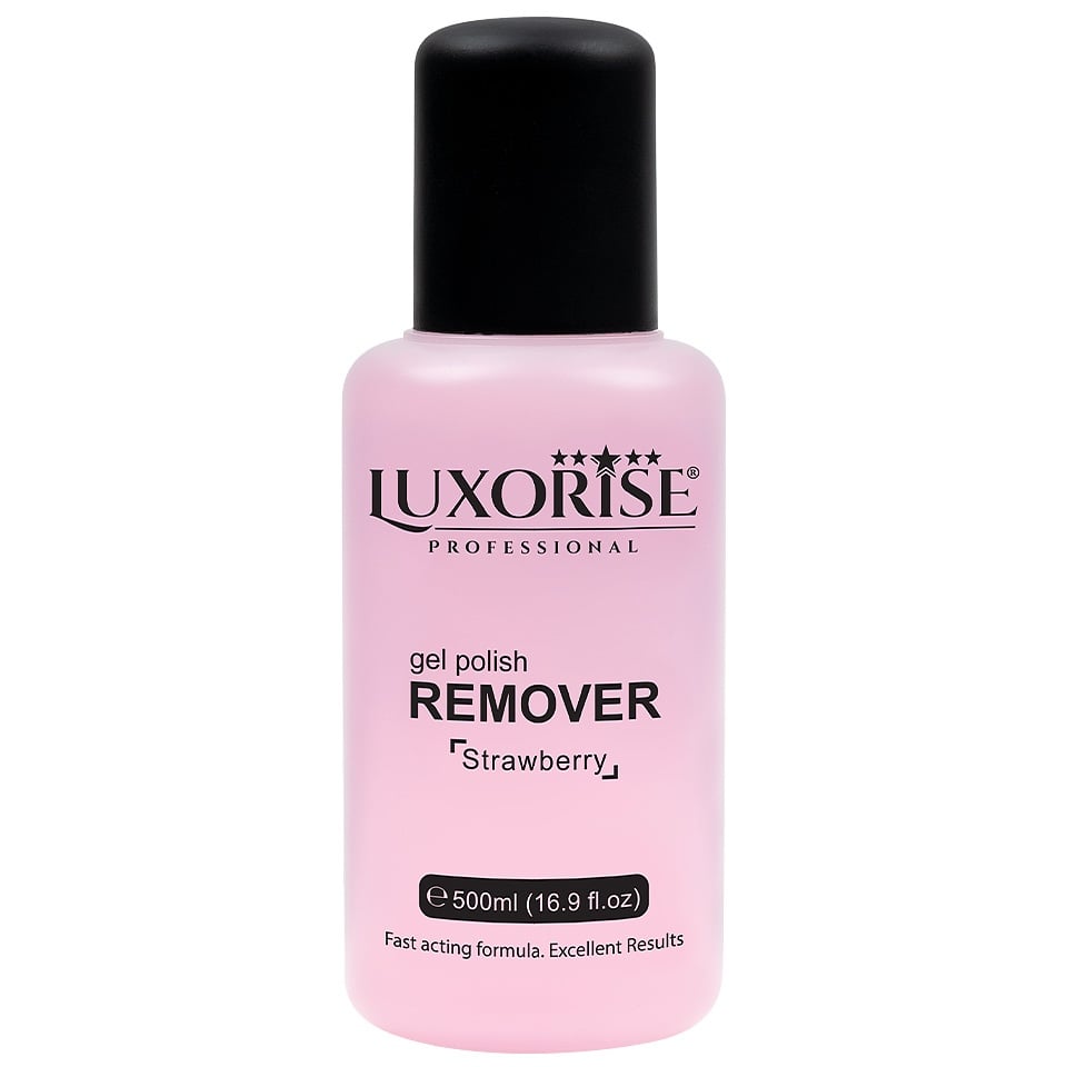 Soak-Off Remover Strawberry LUXORISE, 500ml