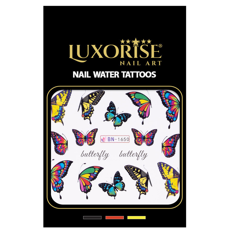 Tatuaj Unghii LUXORISE Butterfly Emotion, BN-1650 - 1 | YEO