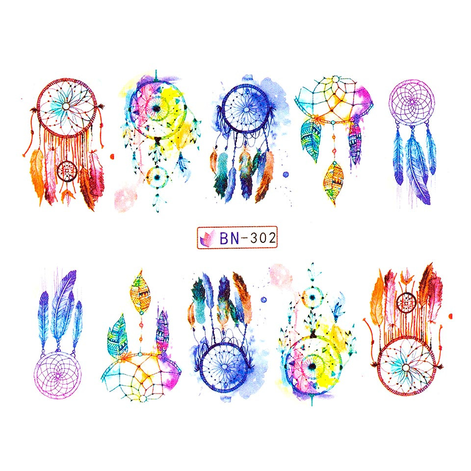 Tatuaj Unghii LUXORISE Dreamcatcher Street, BN-302