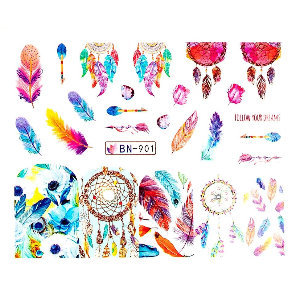 Tatuaj Unghii LUXORISE Dreamcatcher Way, BN-901 - 1 | YEO