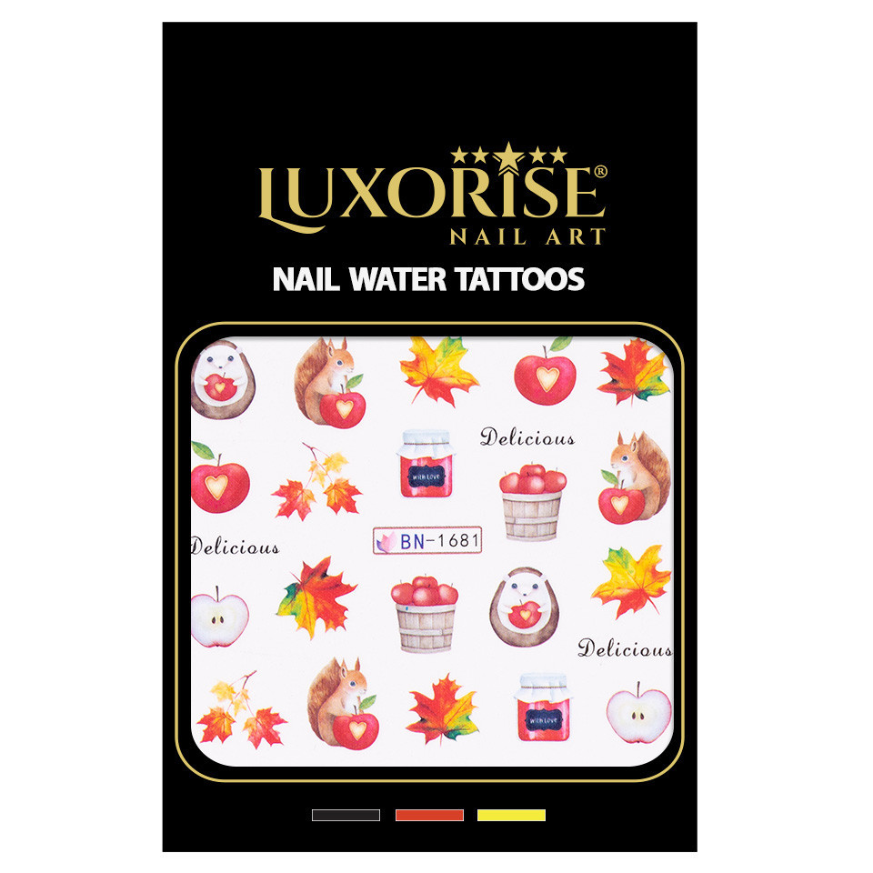 Tatuaj Unghii LUXORISE Fall Holiday, BN-1681 - 1 | YEO