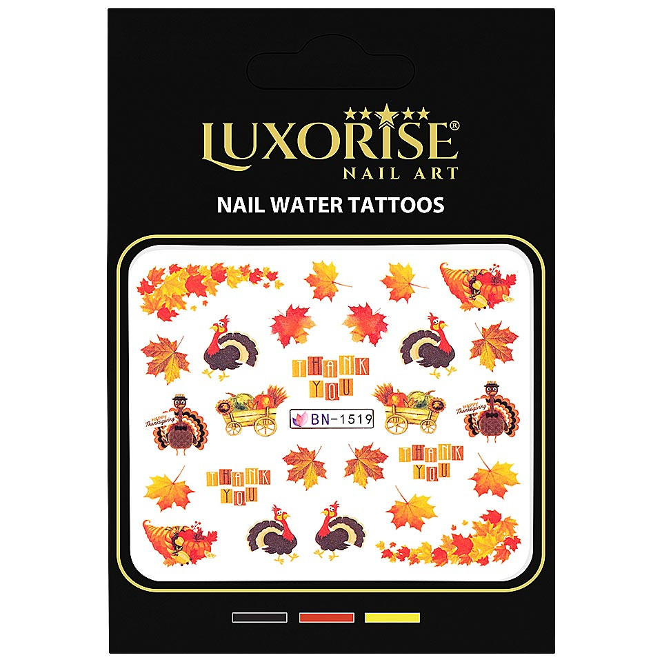 Tatuaj Unghii LUXORISE Fall Music, BN-1519 - 1 | YEO