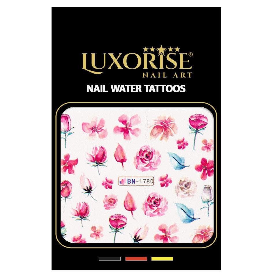 Tatuaj Unghii LUXORISE Flower Book, BN-1780 - 1 | YEO