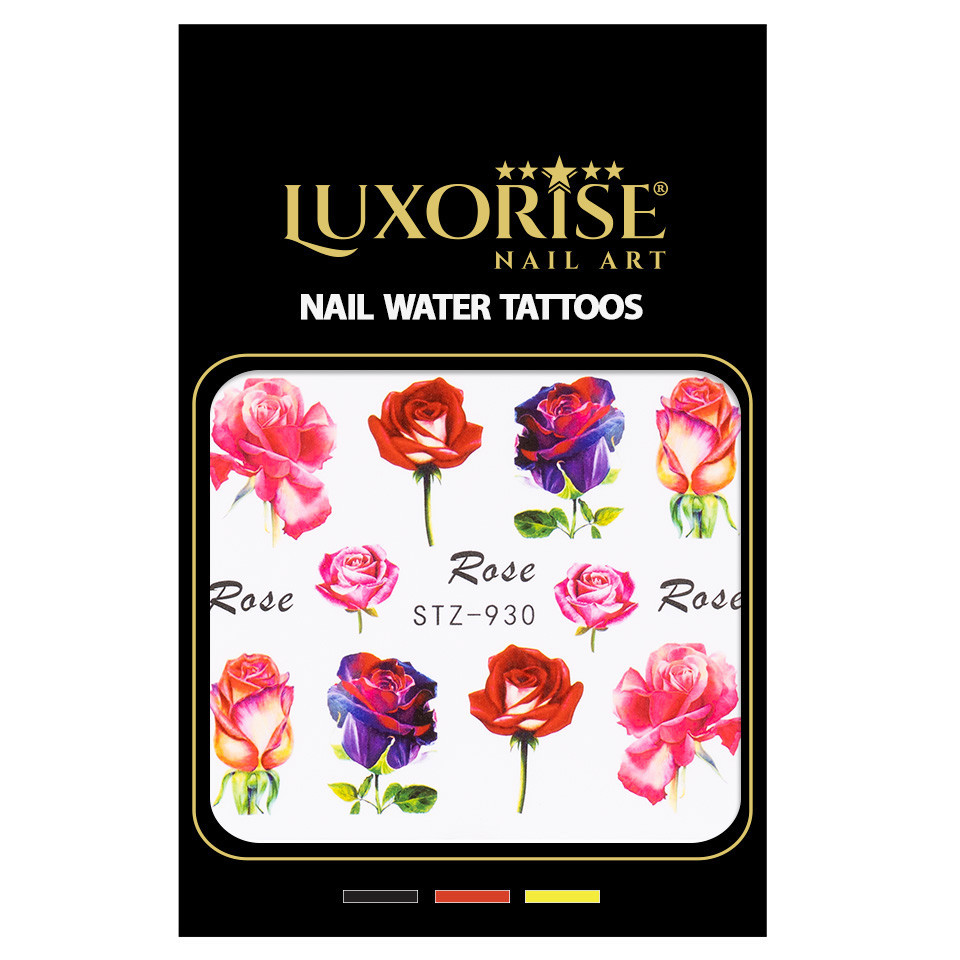 Tatuaj Unghii LUXORISE Flower Elite, STZ-930 - 2 | YEO