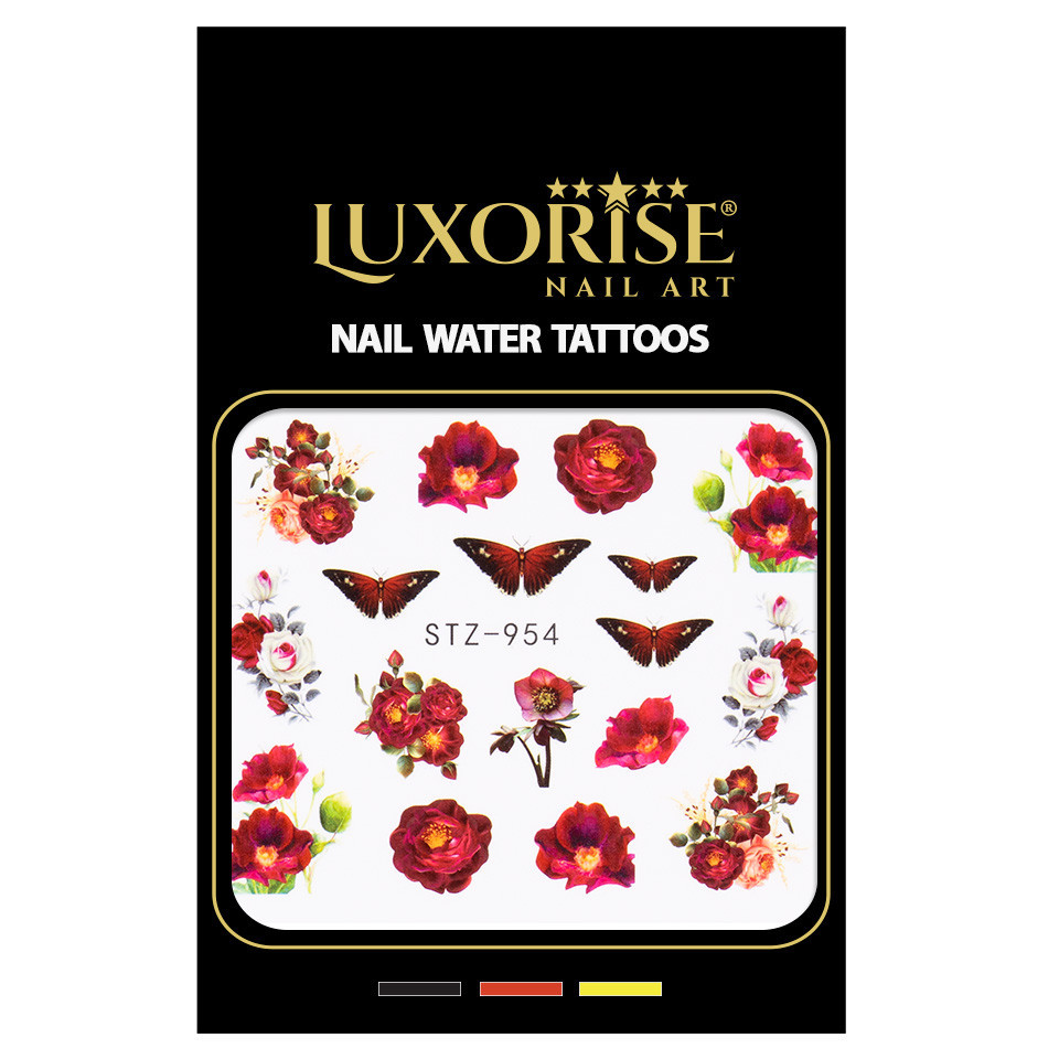 Tatuaj Unghii LUXORISE Flower Special, STZ-954 - 2 | YEO