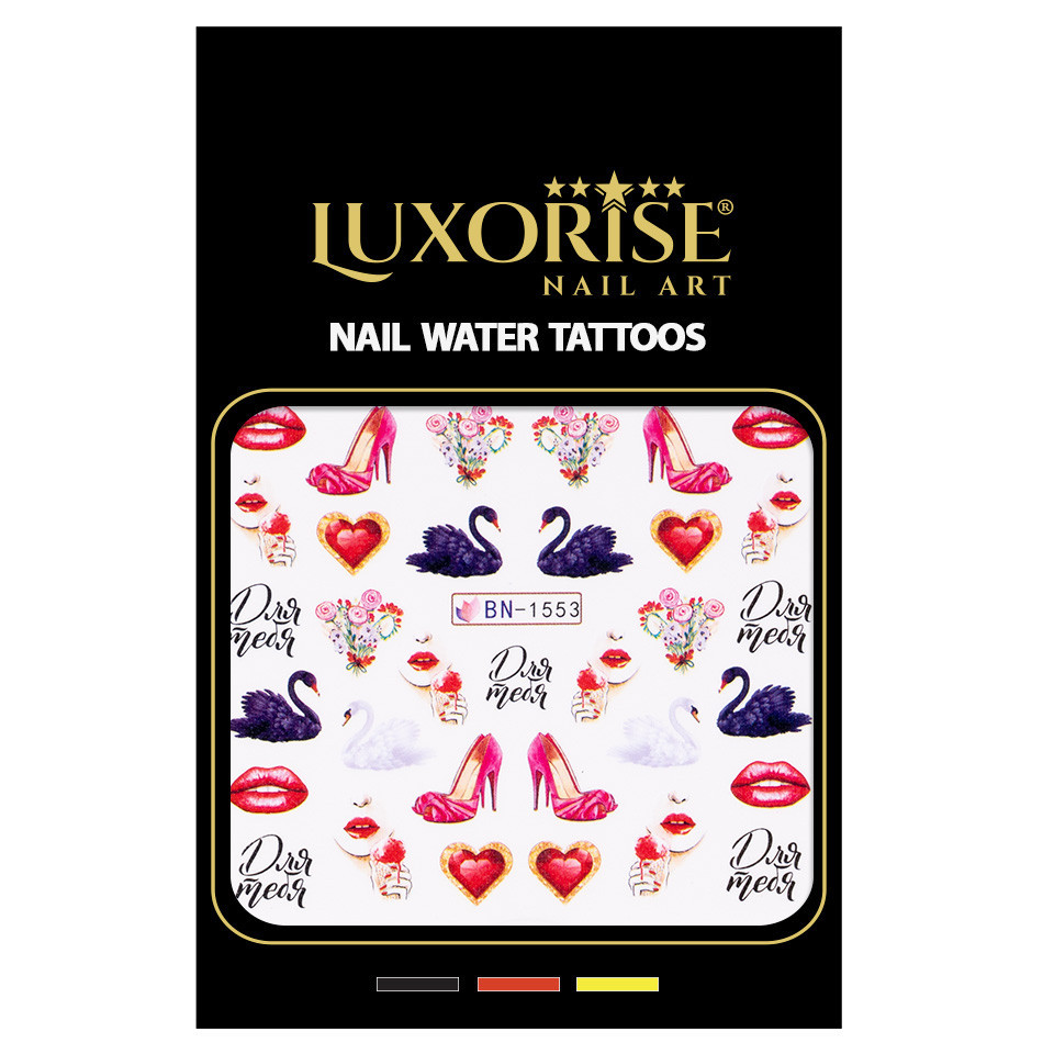 Tatuaj Unghii LUXORISE Graceful Love, BN-1553 - 1 | YEO