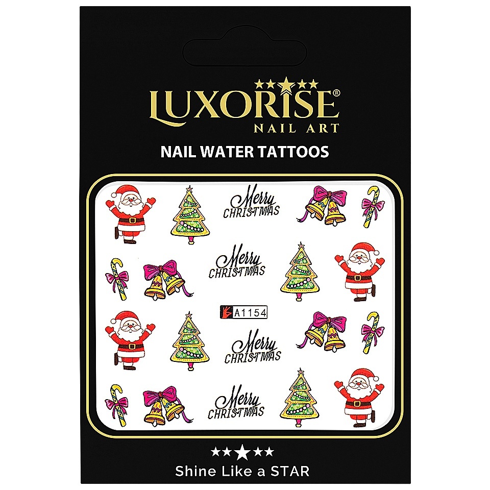 Tatuaj Unghii LUXORISE Holiday Spirit, A1154 - 1 | YEO