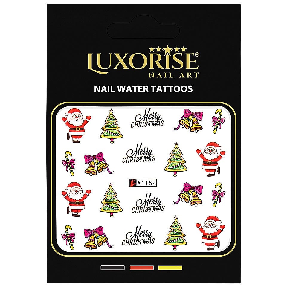 Tatuaj Unghii LUXORISE Holiday Spirit, A1154 - 1 | YEO