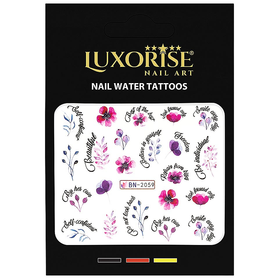 Tatuaj Unghii LUXORISE Purple Touch, BN-2059 - 1 | YEO