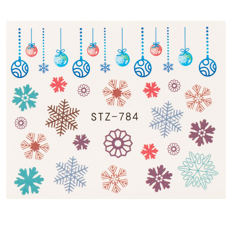 Tatuaj Unghii LUXORISE Snowflake Dance, STZ-784 - 1 | YEO