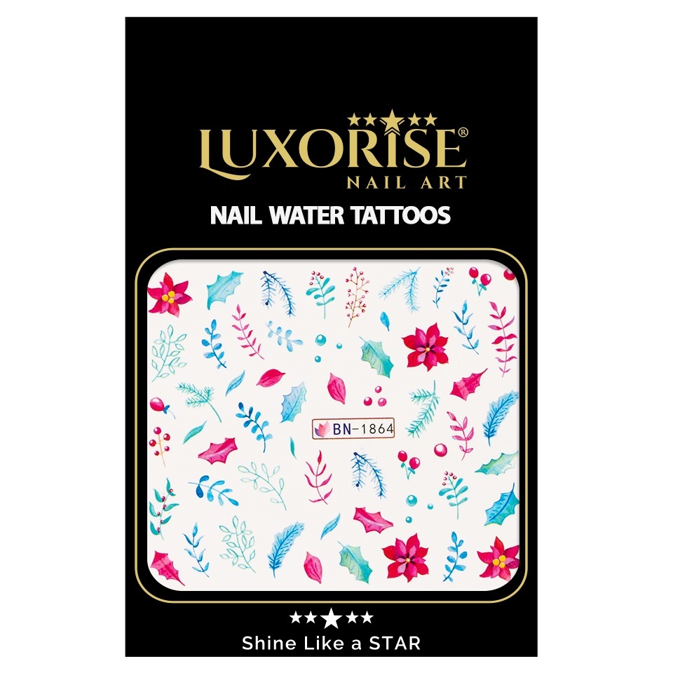 Tatuaj Unghii LUXORISE Winter Night, BN-1861 - 1 | YEO