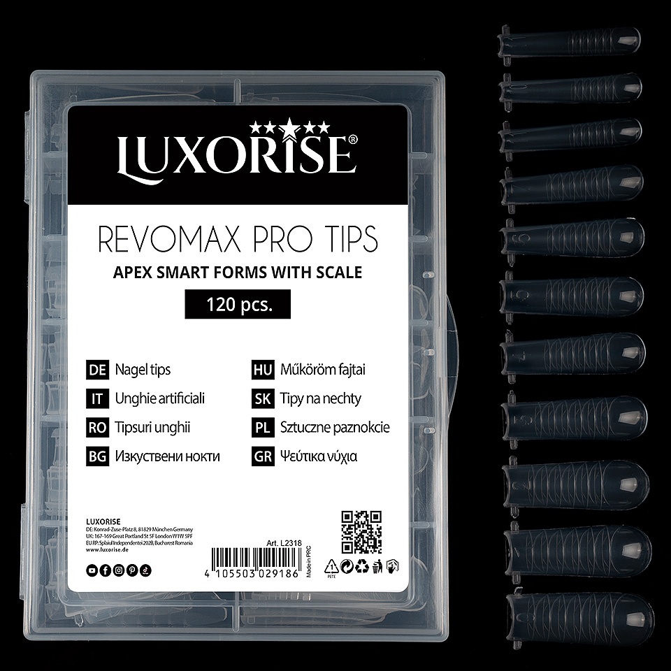 Tipsuri Reutilizabile REVOMAX PRO TIPS LUXORISE pentru constructie cu apex, 120 buc