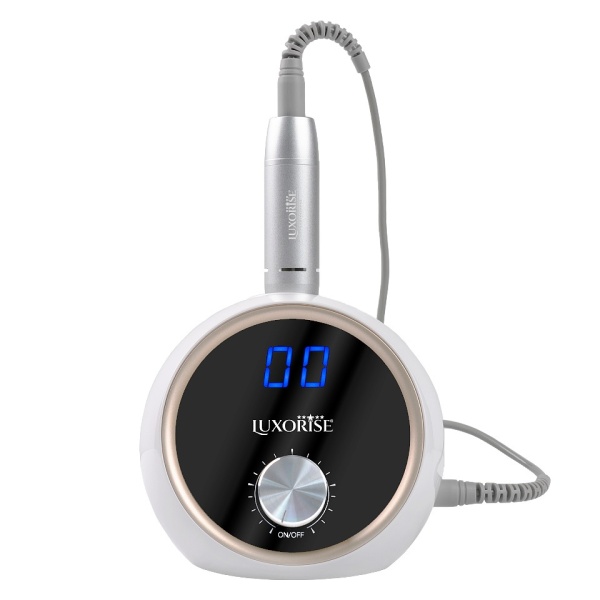 Freza Unghii GlamPrecision PRO 30.000 RPM - LUXORISE, White