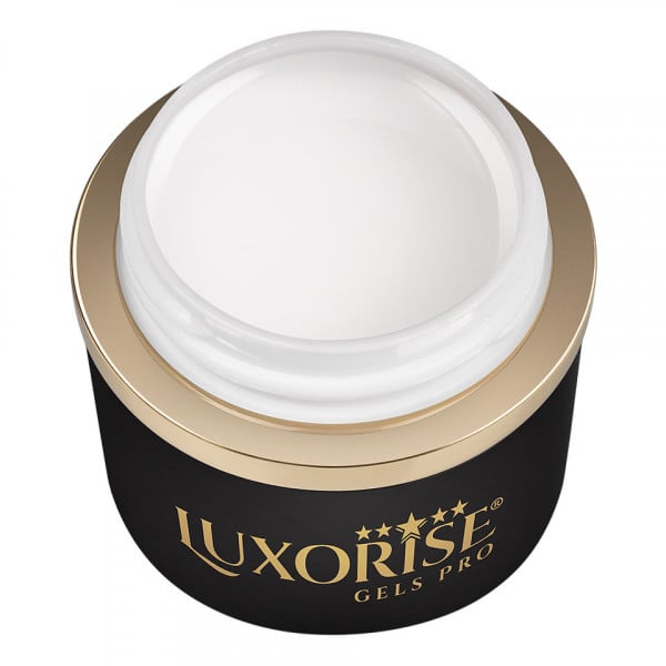 Gel UV Constructie Unghii RevoFlex LUXORISE 15ml, Extreme White
