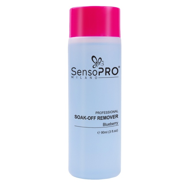 Soak-Off Remover Blueberry SensoPRO Milano, 90ml