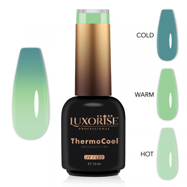 Oja Semipermanenta Termica 3 Culori LUXORISE ThermoCool - Boho Belle 10ml