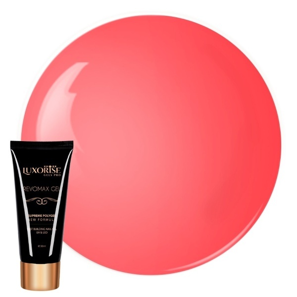 Polygel REVOMAX GEL LUXORISE Sweet Pink, 30ml